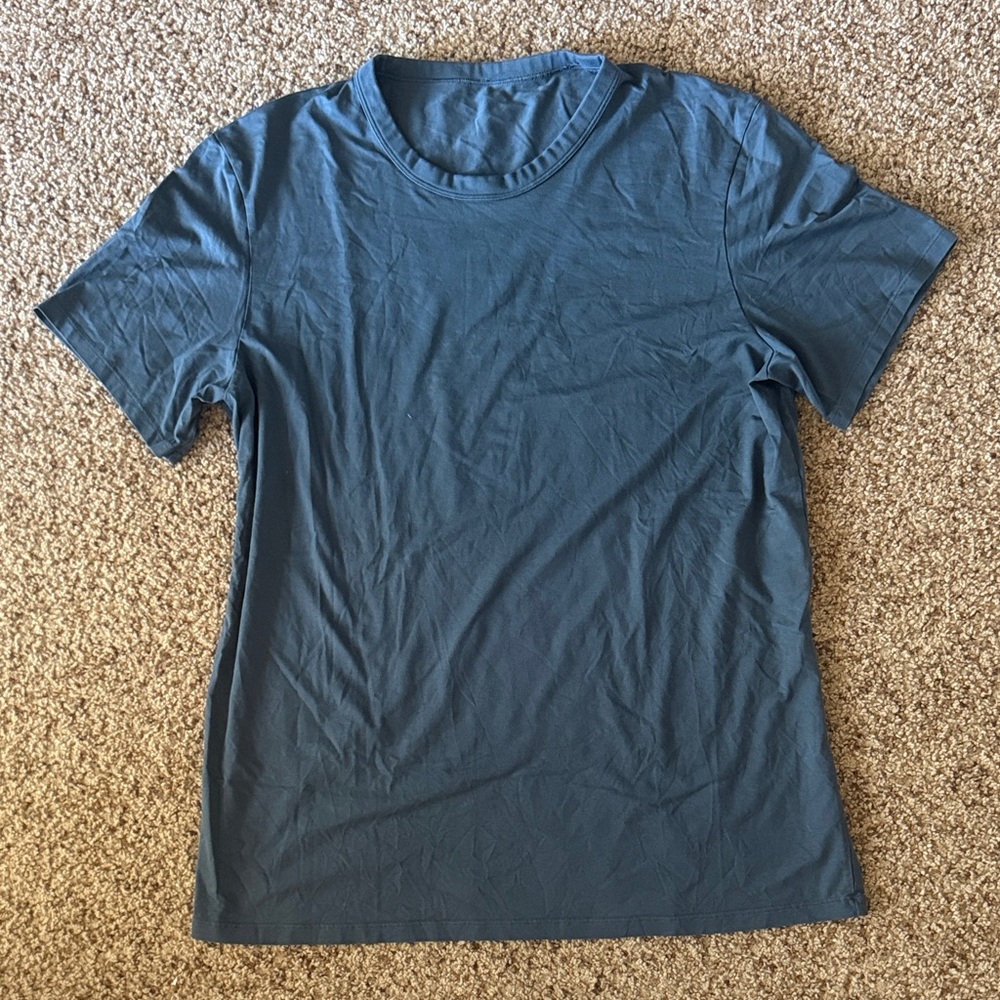 Men's Lululemon Blue T-Shirt